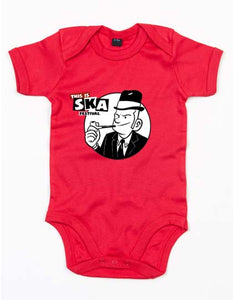 THIS IS SKA Logo Rudeboy - Baby Bodysuit